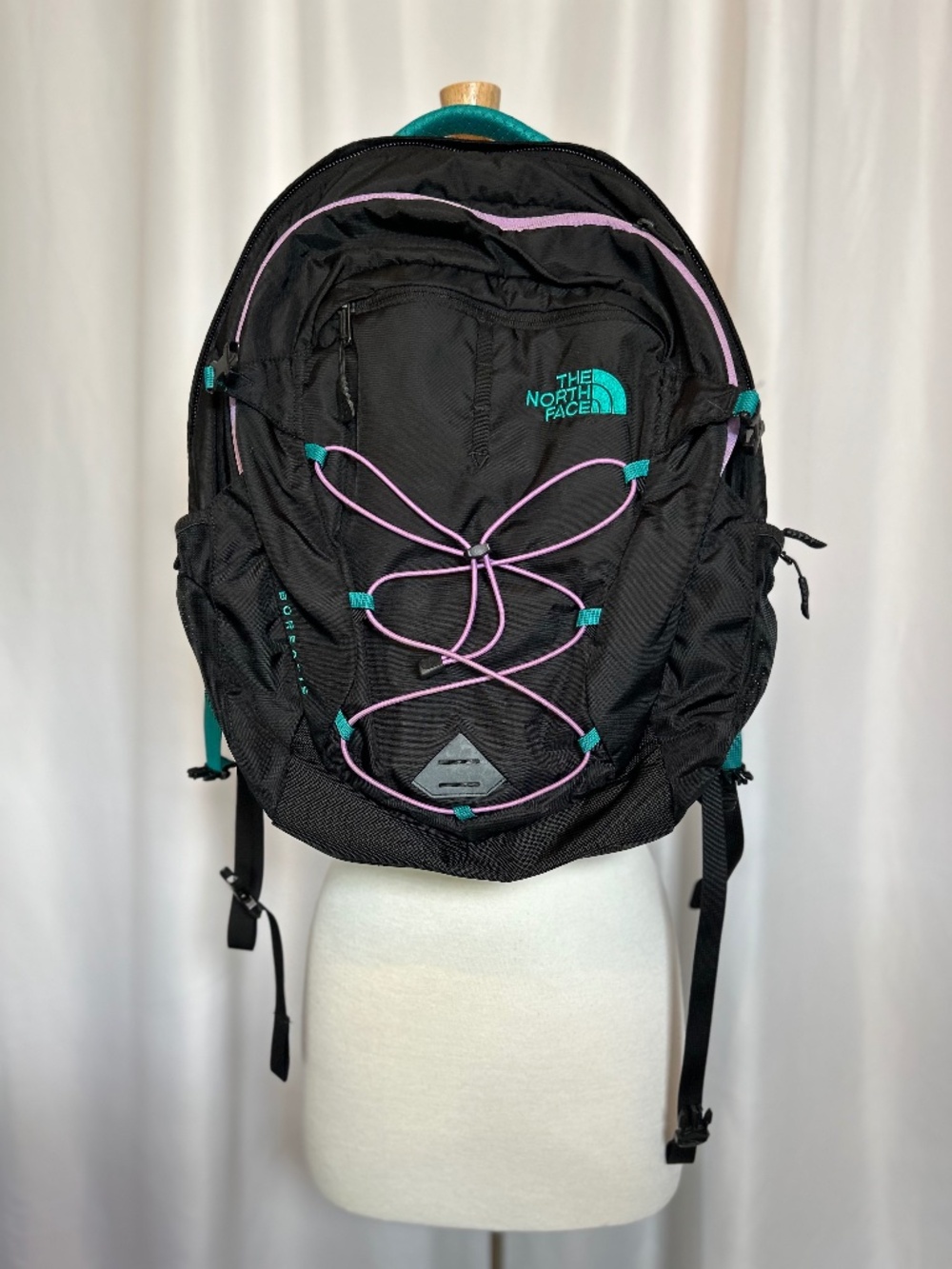 BLACK THE NORTH FACE BOREALIS BACKPACK